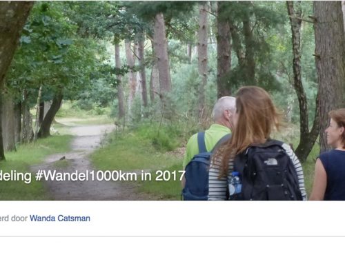 Startwandeling #wandel1000km in 2017