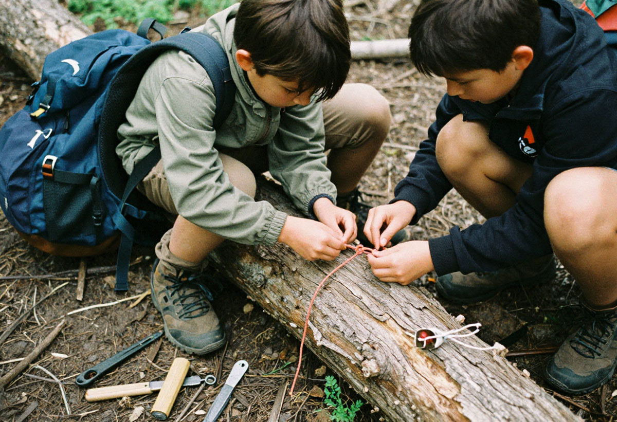 Jonge Woudlopers – waar dit onderdeel voor bedoeld is